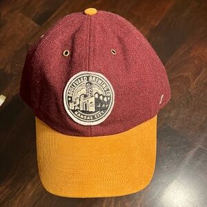 Boulevard Brewing Maroon and Tan Cap